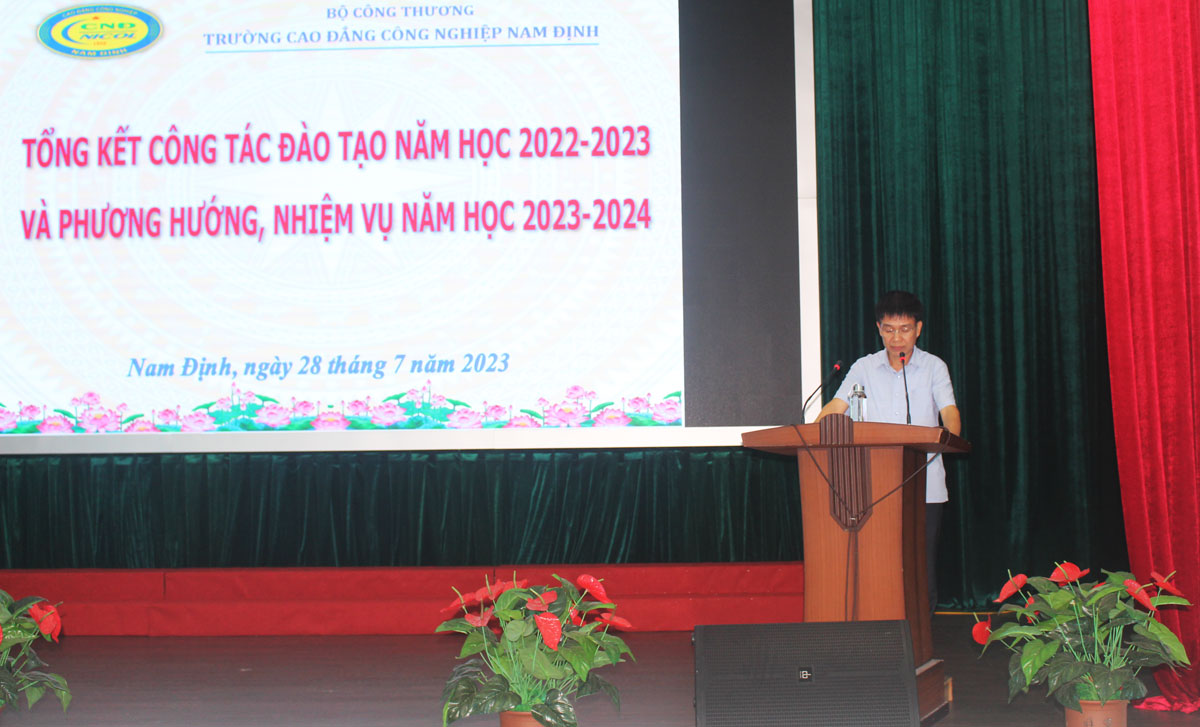 Hội nghị tổng kết công tác đào tạo năm học 2022-2023