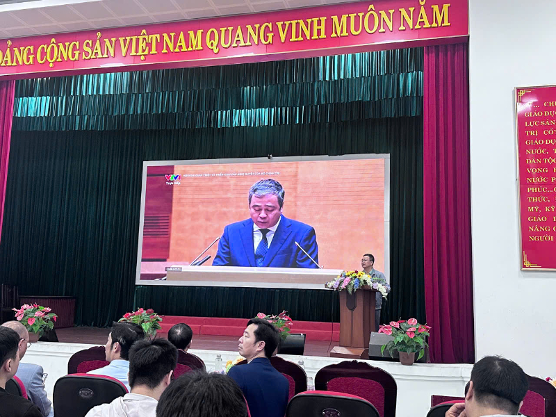 Hội nghị toàn quốc nghiên cứu, học tập, quán triệt và triển khai thực hiện Nghị quyết số 79-NQ/TW về phát triển kinh tế Nhà nước và Nghị quyết số 80-NQ/TW về phát triển văn hóa Việt Nam của Bộ Chính trị.