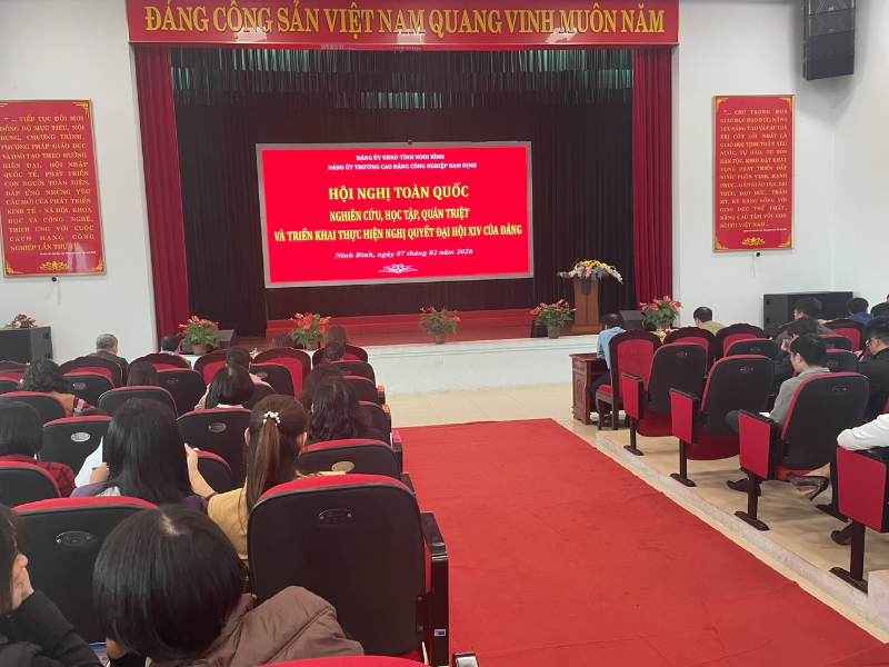 Hội nghị toàn quốc nghiên cứu, học tập, quán triệt và triển khai thực hiện Nghị quyết Đại hội XIV của Đảng